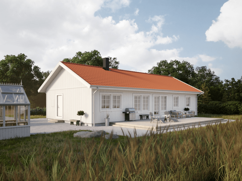Villa Fredriksdal - Illustration Villa Fredriksdal - Illustration
