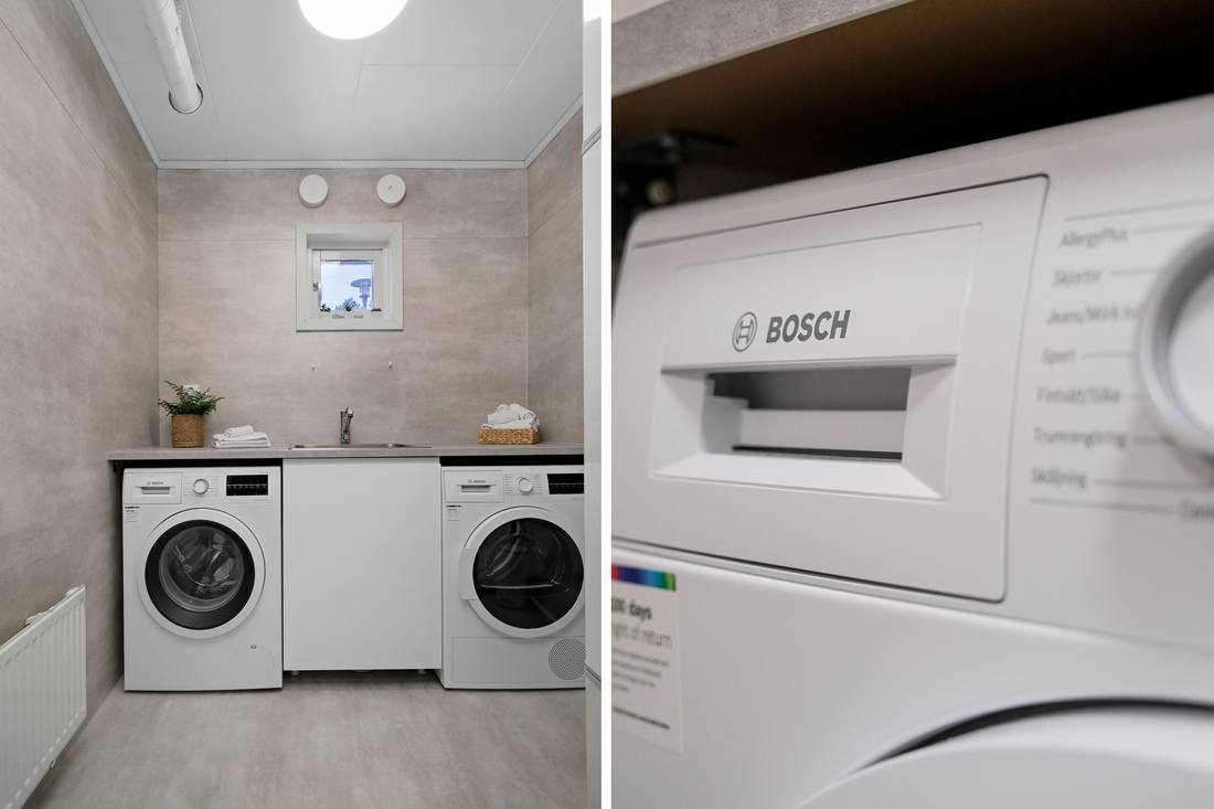 Ny tvättmaskin och torktumlare från Bosch