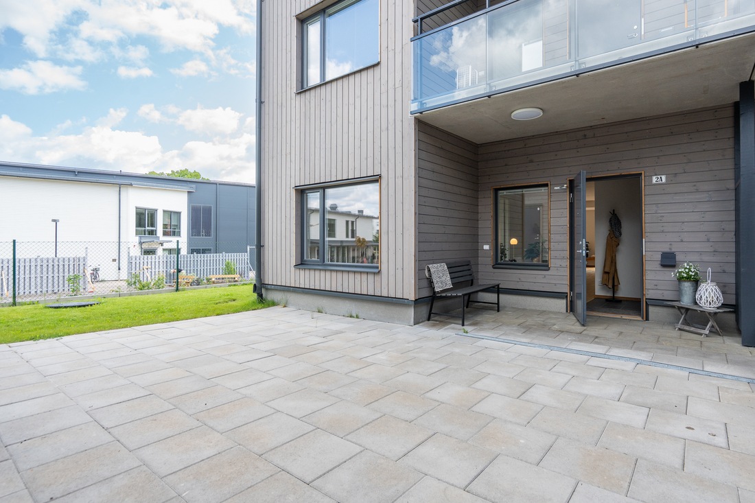Entré på gaveln Entré på gaveln