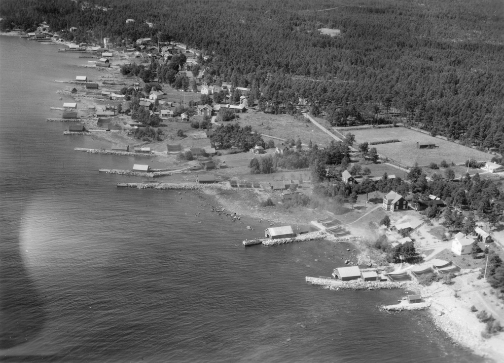 Flygbild Utvalnäs 1940 tal Flygbild Utvalnäs 1940 tal