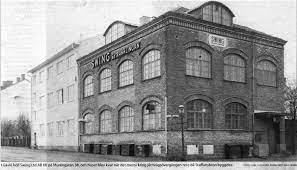 Swing rakbladsfabrik från förra seklets början...