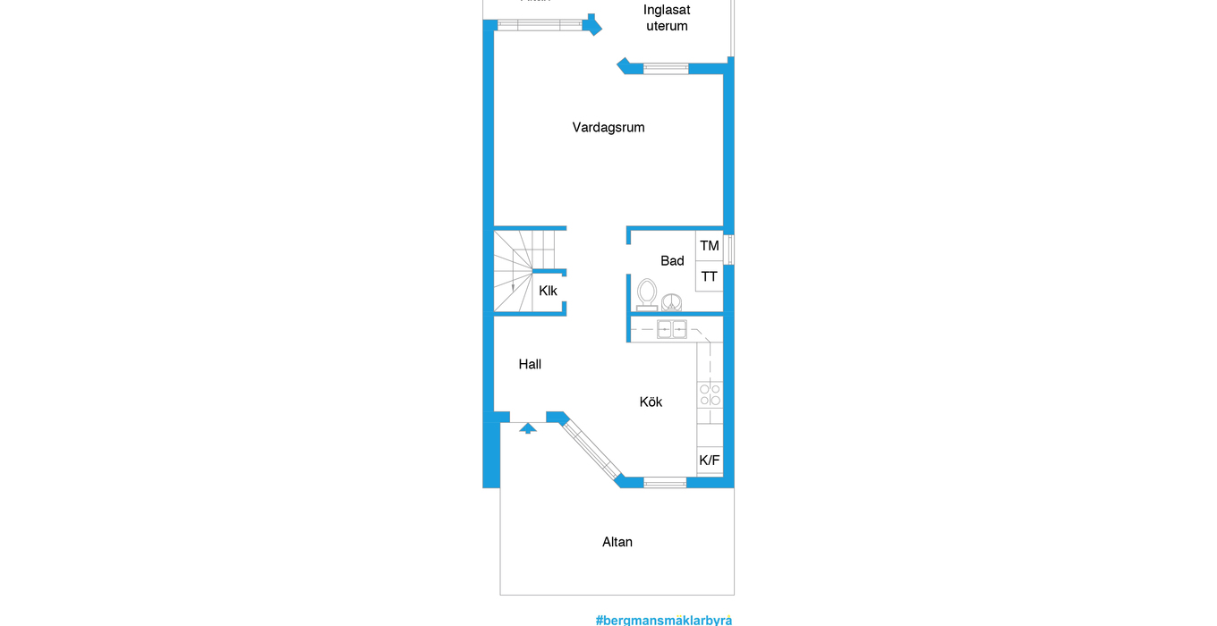 Planritning bottenplan