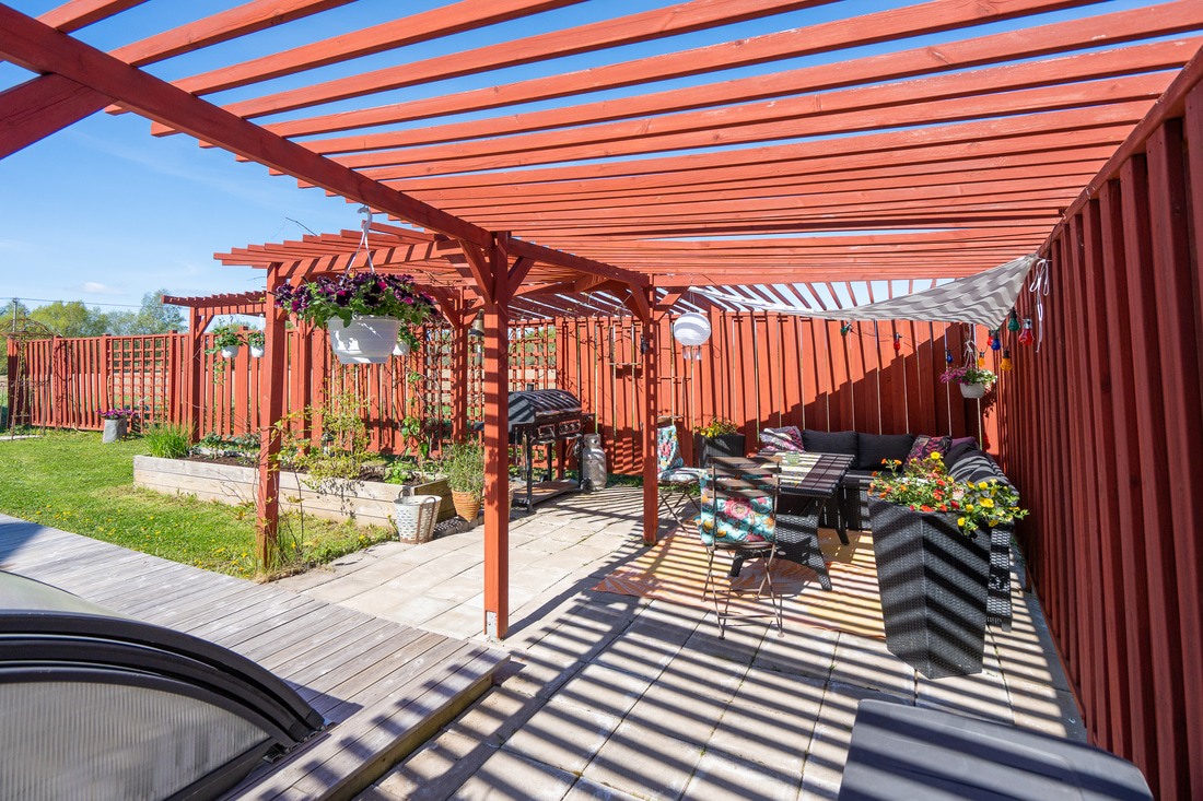 Vacker pergola Vacker pergola