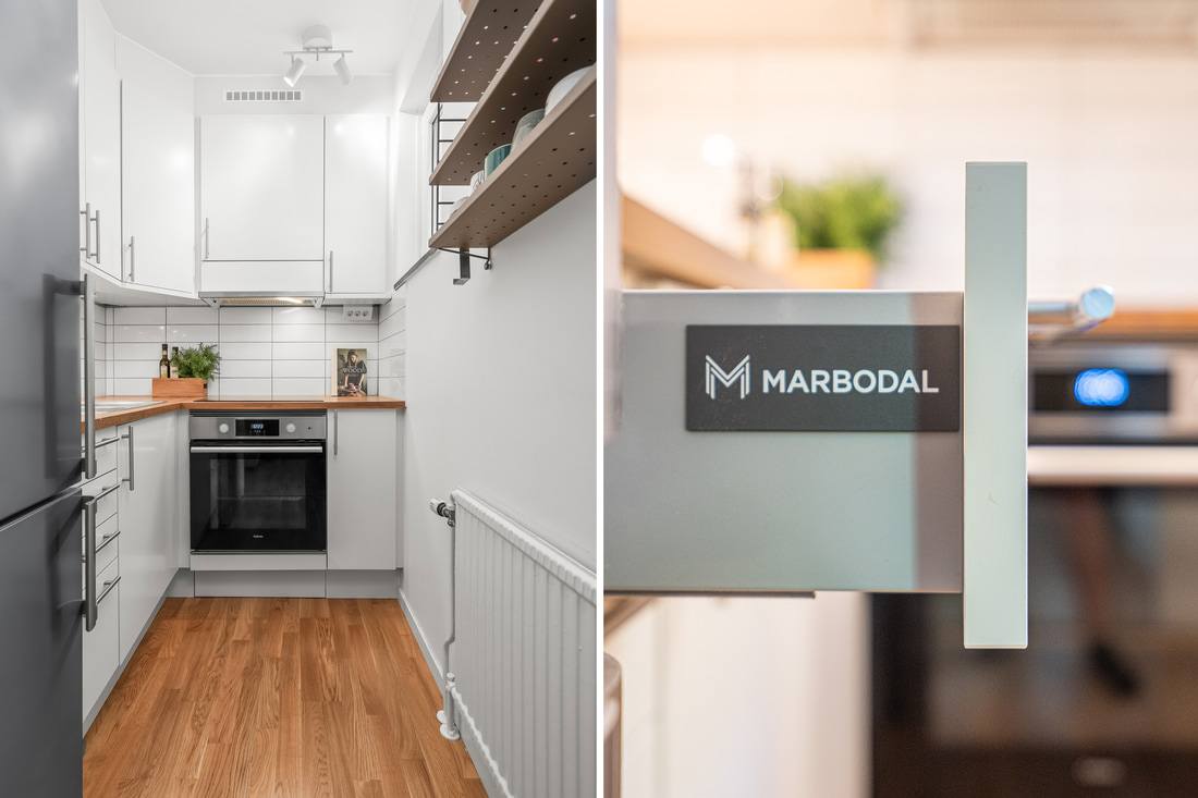 Totalrenoverat med inredning från Marbodal Totalrenoverat med inredning från Marbodal