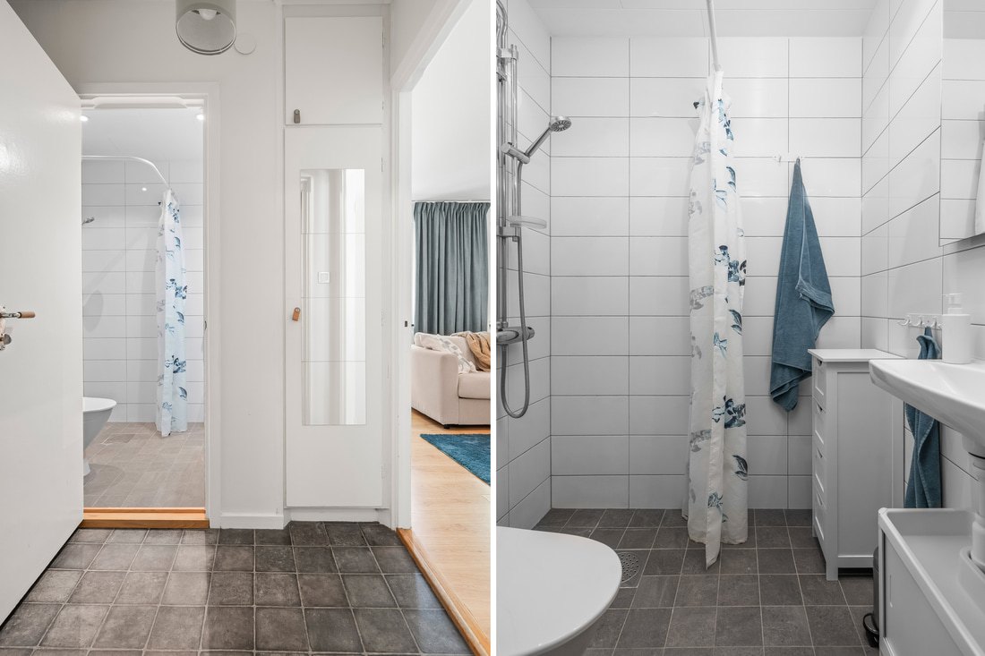 Totalrenoverat med kakel och klinker Totalrenoverat med kakel och klinker