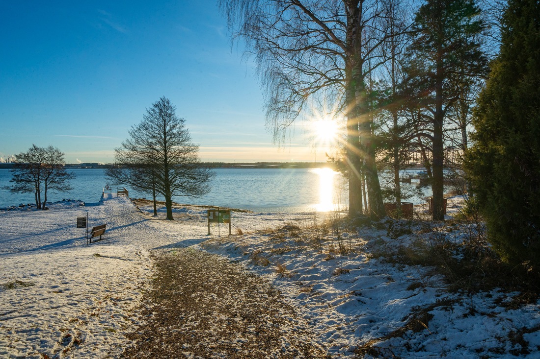 Granne med Engeltofta och havet...